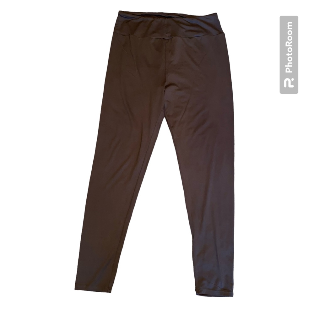 LuLaRoe Solid Brown leggings in women’s size TC (12-18)